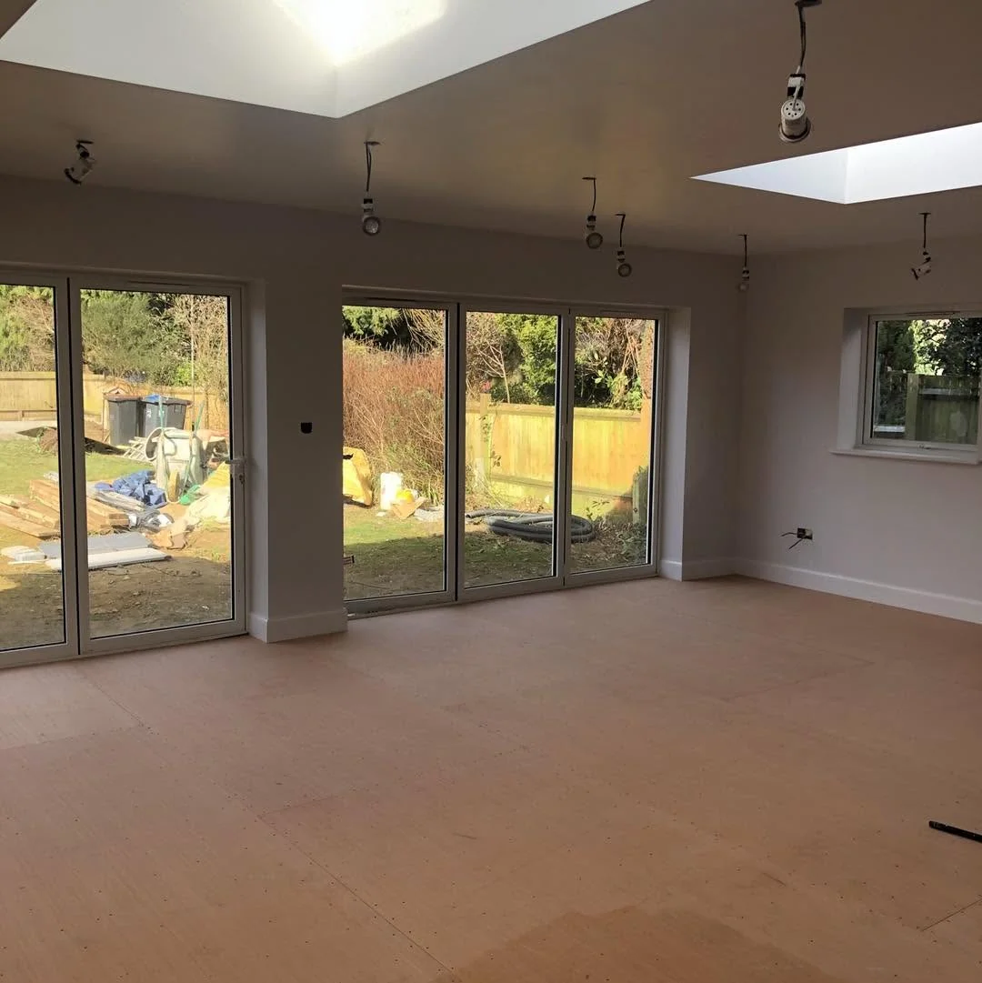 Open plan extension second view